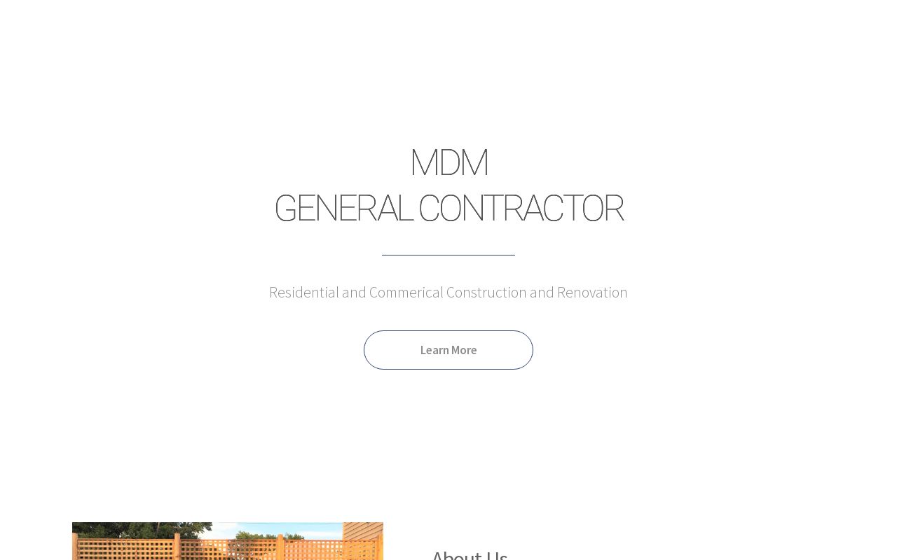 MDM General Contractor